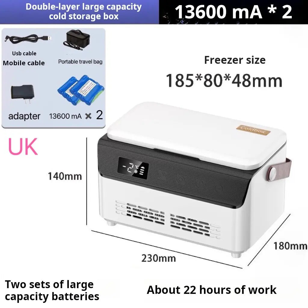 Insulin Refrigerator Box – Portable Medicine Cooler for Car, Travel & Home Use