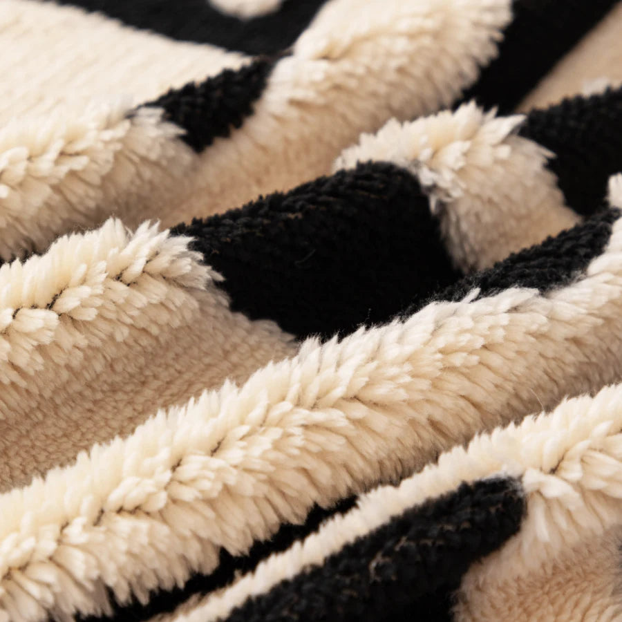 Bohemian Vintage Sofa Protector – Anti-Slip Interlaced Sofa Blanket, Pet-Friendly Luxury Cover