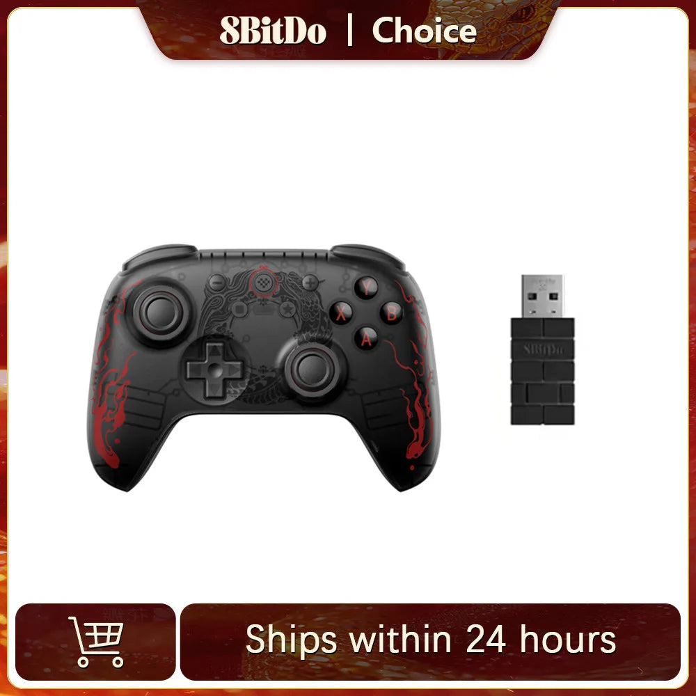 8BitDo Ultimate 2C Wireless Gaming Controller — Hall Effect Joysticks & Multi-Platform