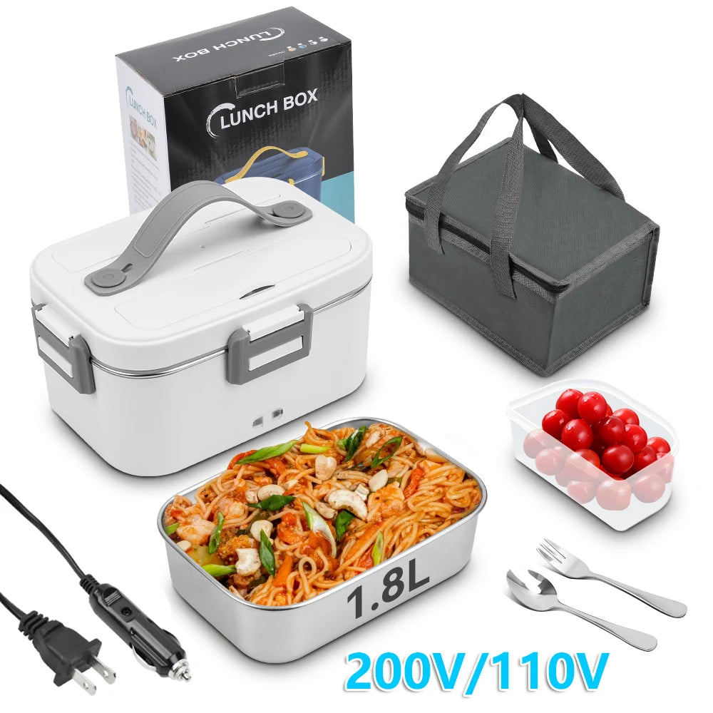 1.8L Electric Lunch Box – 80W Food Warmer