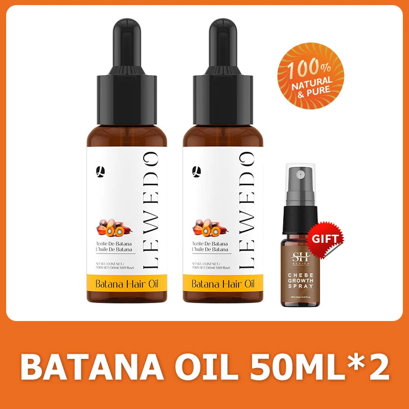 Batana Oil Hair Growth Serum — Anti-Hair Loss Essence for Thicker, Stronger Hair