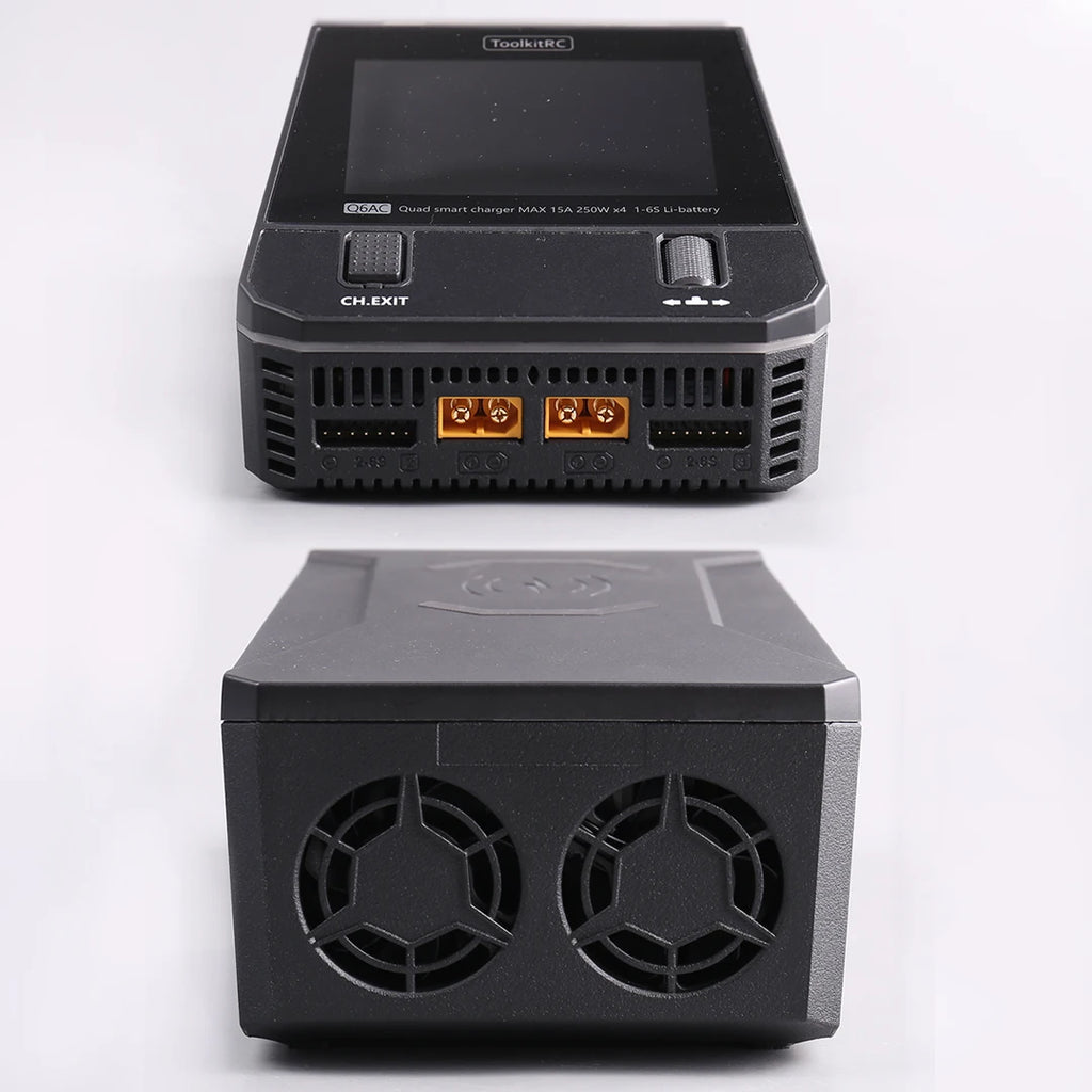 ToolkitRC Q6AC Multi-Chemistry Battery Charger — LiPo, LiFePO4, NiMH & Lead-Acid
