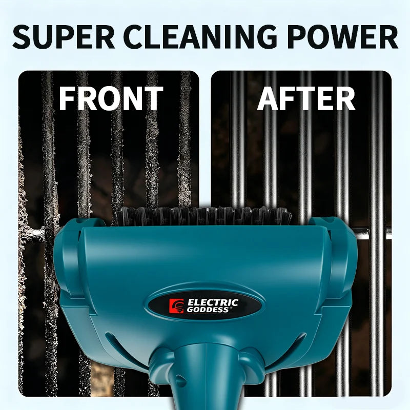 Electric BBQ Grill Cleaner – Cordless 18V Power Grill Brush for Gas Grills, Charcoal & Cast Iron