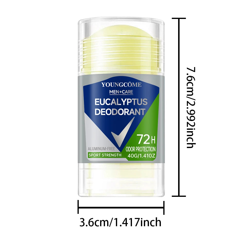 Men's Roll-On Deodorant 40g – Fast Dry Underarm Odor Remover