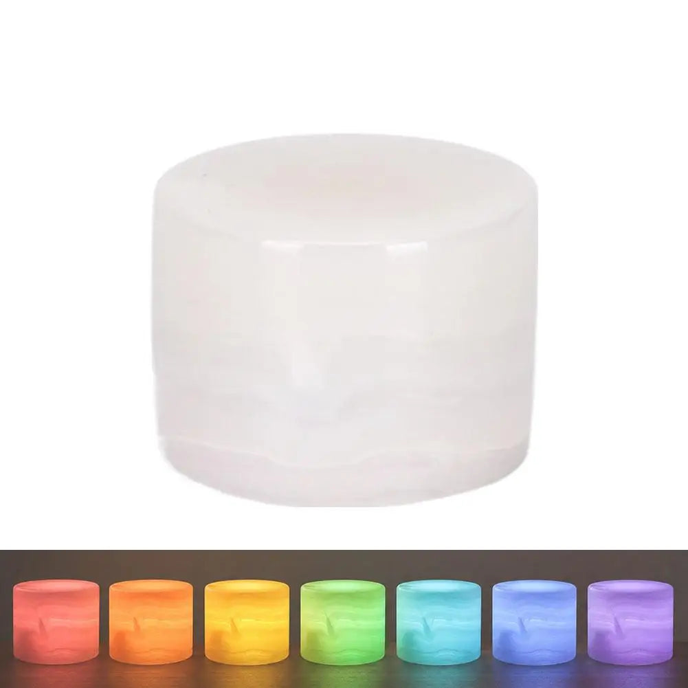 Stone Night Light – Rechargeable Touch-Control Lamp