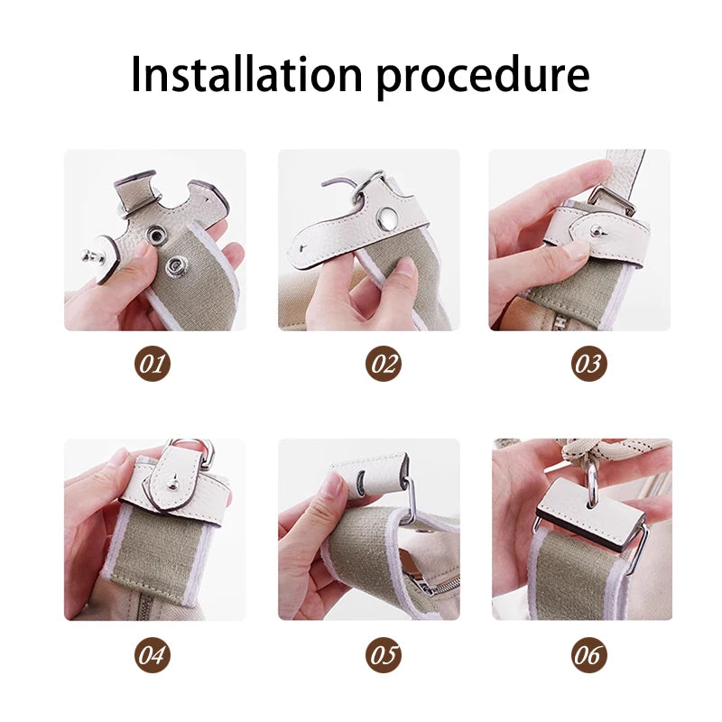 EverToner Wide strap buckle Bag accessories Lunch box bag Crossbody bag Women's bag DIY replacement parts