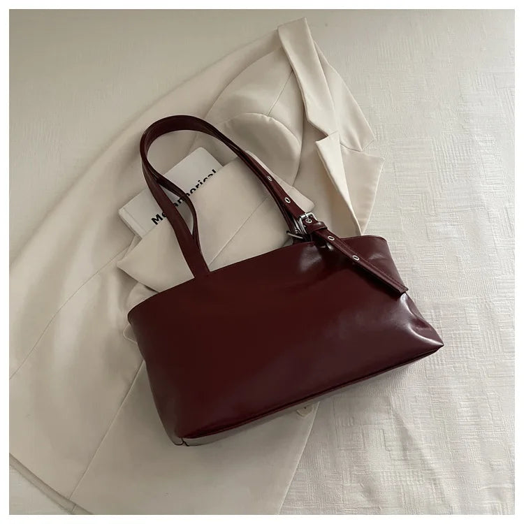Large Capacity Women's Retro Tote Shoulder Bag