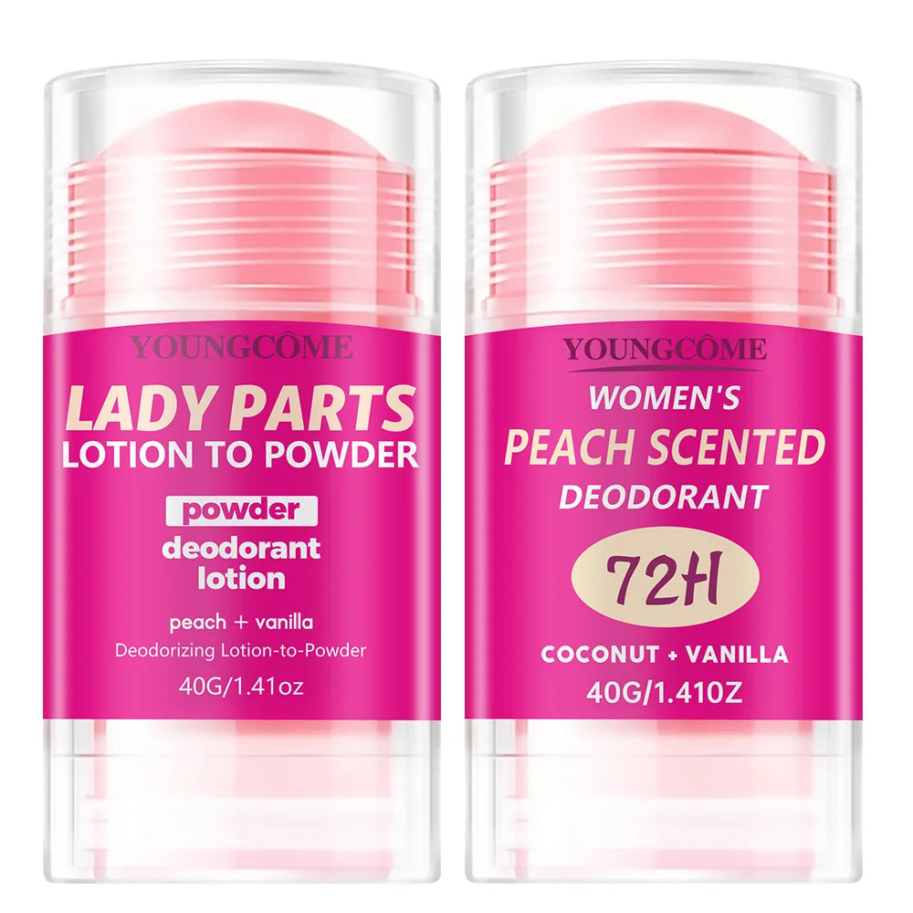 Honey Peach Antiperspirant Deodorant Stick 40g – Underarm Odor Remover