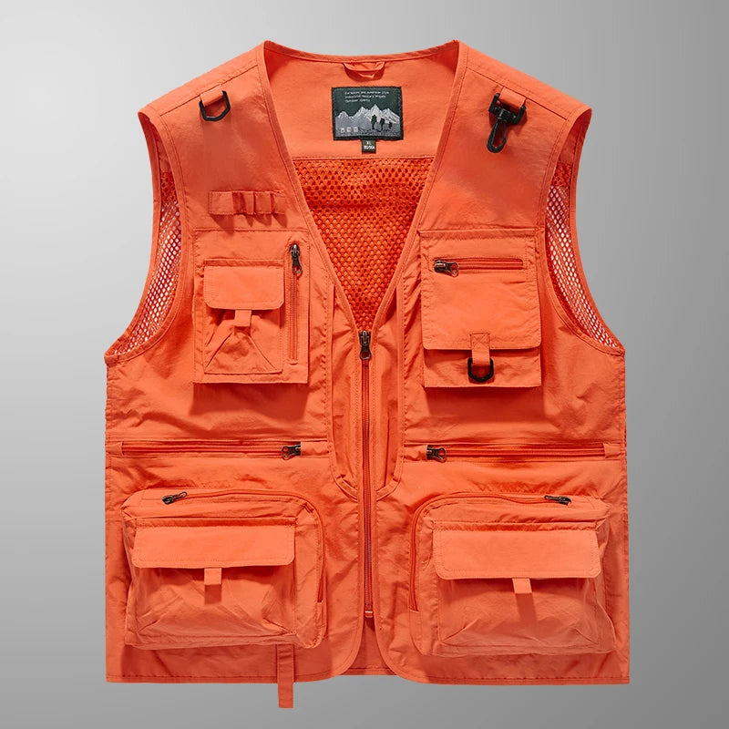 Men's Fashion Vest — Sleeveless Layering Piece for Casual & Streetwear