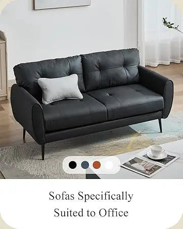 Sofa, Bed & Charging Station in One — TYBOATLE 65" Futon Sofa Bed | 2 USB Ports, Tufted Linen, Adjustable Loveseat for Small Spaces