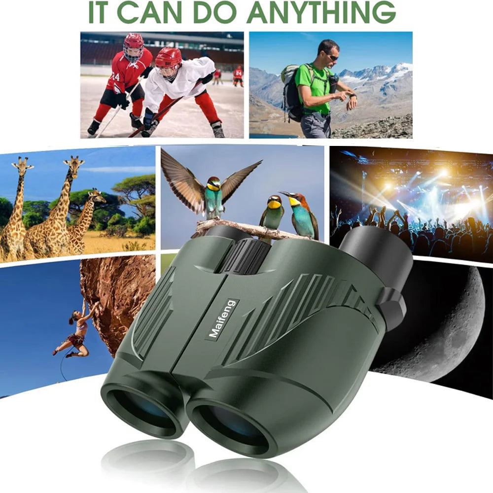 20x25 Compact Binoculars for Outdoor Viewing