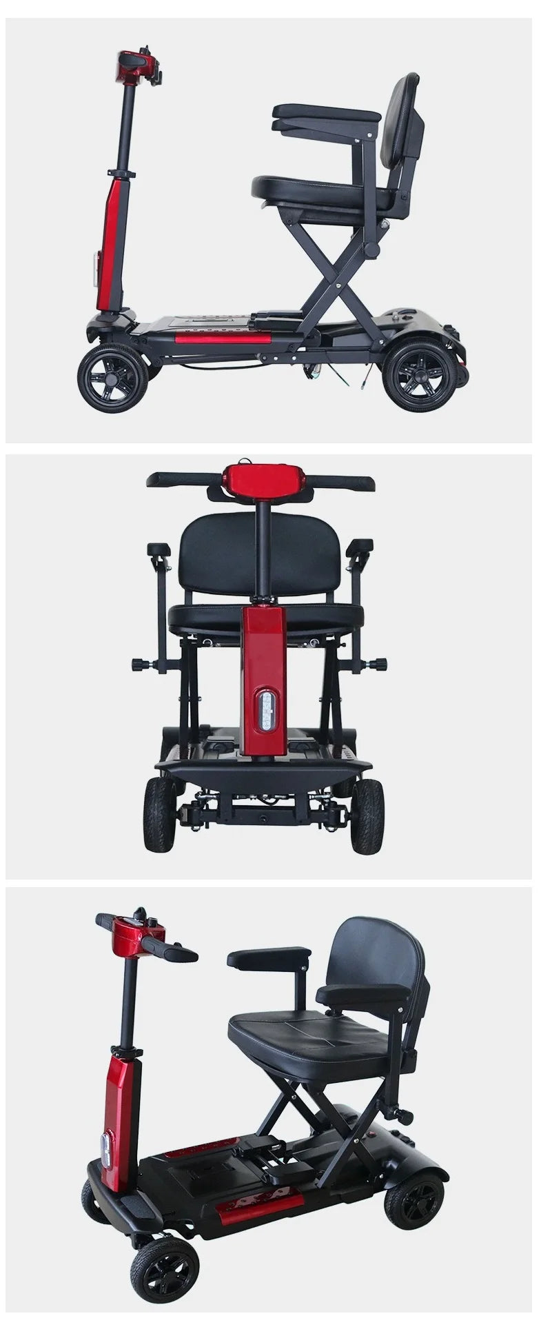 4-Wheel Mobility Scooter – 20–40 km Range, 264.55 lbs Capacity