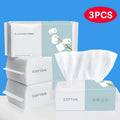 Disposable Pearl Cotton Face Towels — Wet & Dry Cleansing Towel