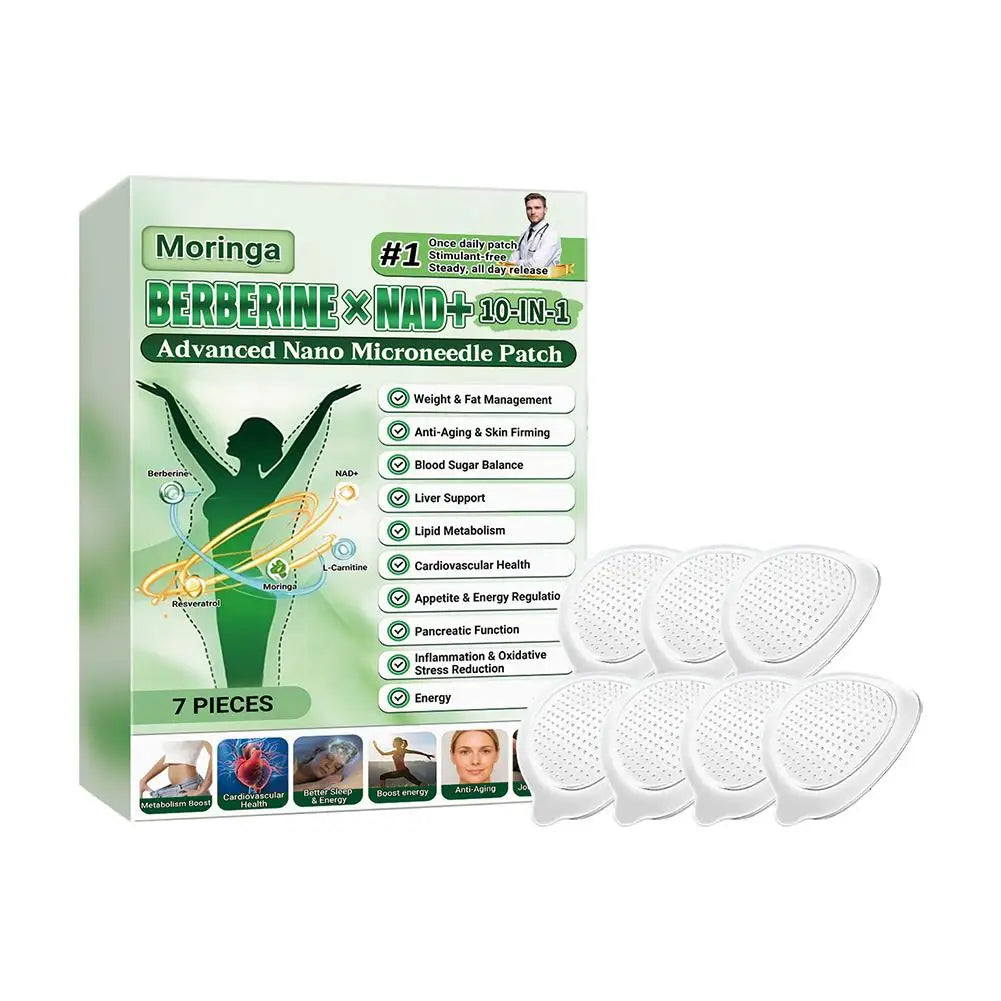 Nano Microneedle Body Patch – 7-Piece Skin Smoothing & Line Reducing Set