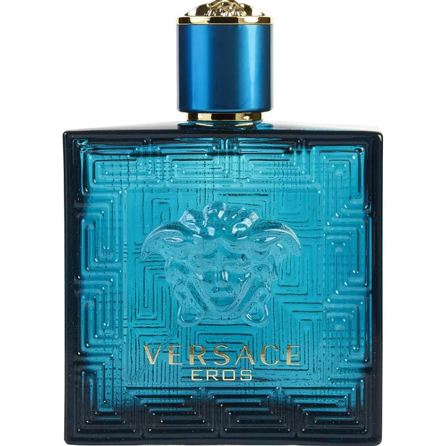 Versace Eros Men's Eau de Toilette 100ml – Fresh Woody Fragrance Spray