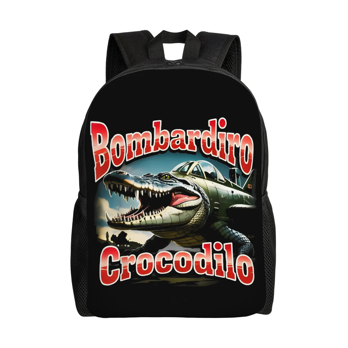 Tung Tung Tung Sahur Backpack – Unisex Meme Daypack