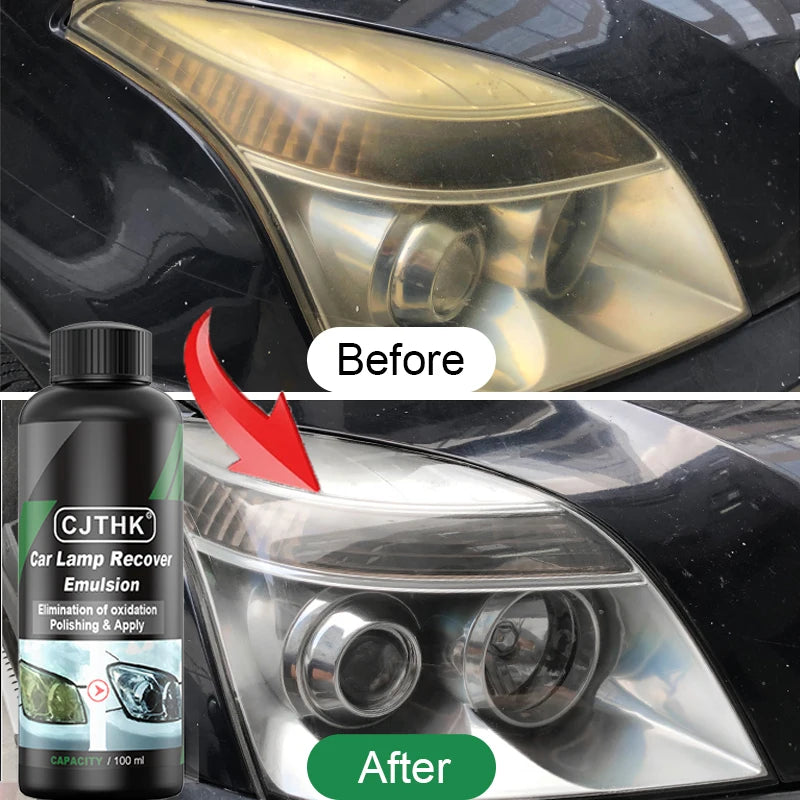 Car Headlight Restoration & Polish Kit