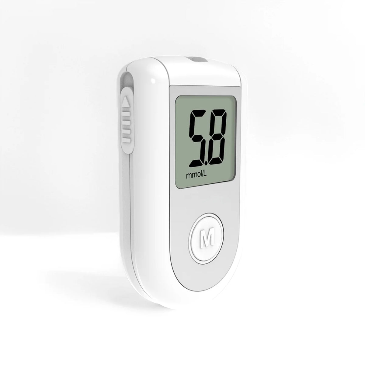Jitesy Blood Glucose Meter Kit – No Coding, 50 Test Strips & Lancets, 5-Second Results with 500-Reading Memory