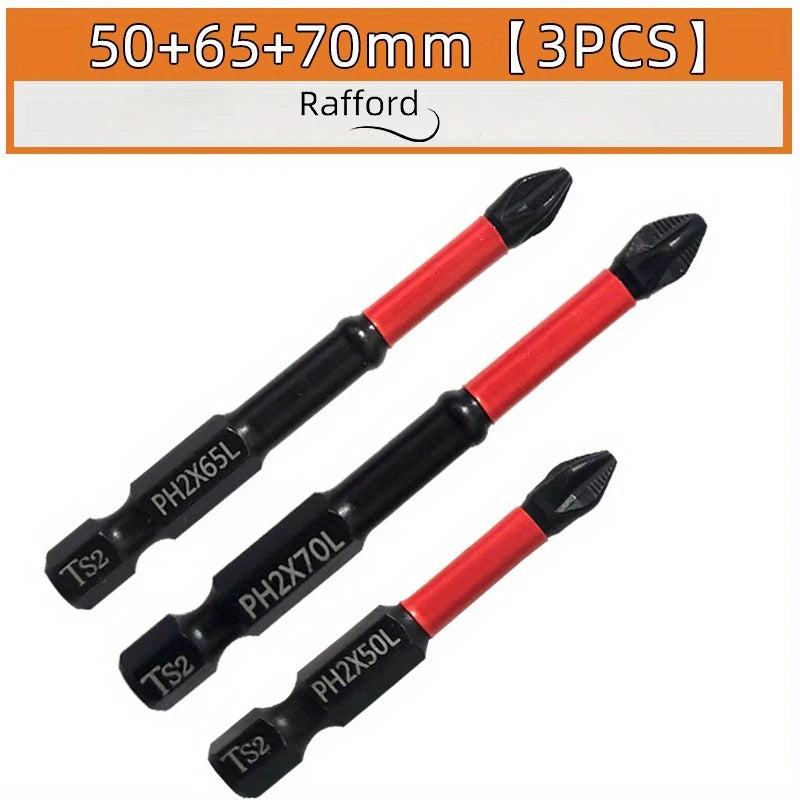 Never Lose a Bit. — Magnetic Non-Slip S2 Steel Drill Bit Set | 3, 6 & 12 Pieces, Crosshead & Impact Bits, Electric & Hand Drivers