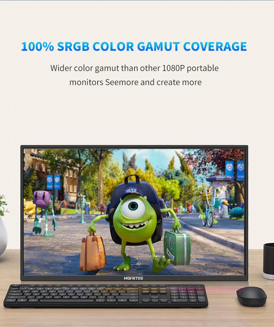 18.5-Inch Portable Monitor – 100Hz Full HD IPS