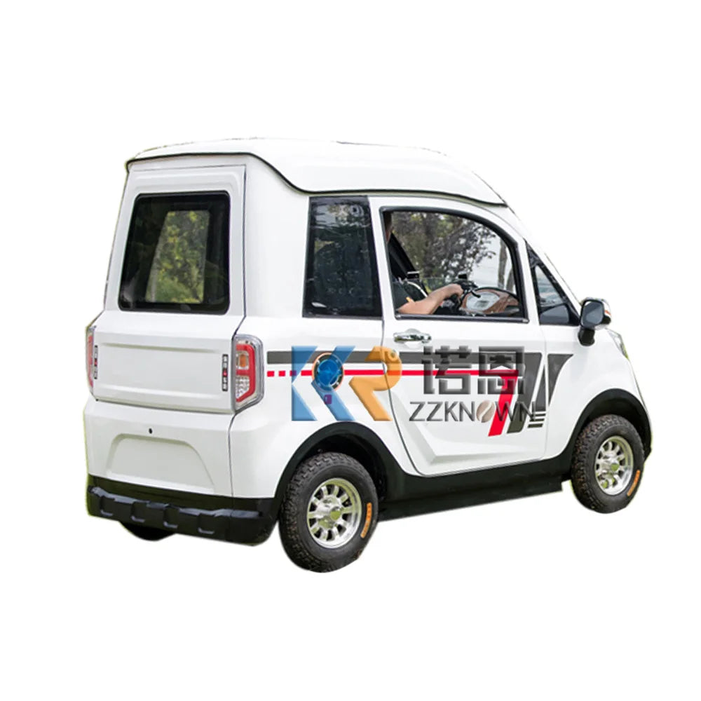 4-Wheel Electric Mini Car for Adults — Customizable Mobility Vehicle & Cargo Scooter