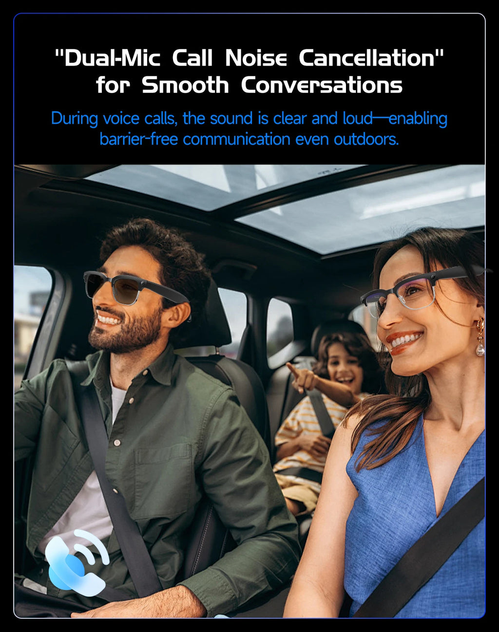 2026 800W Dual-Lens AI Smart Glasses — 4K HD, AI Translation, Bluetooth 5.3 & ChatGPT