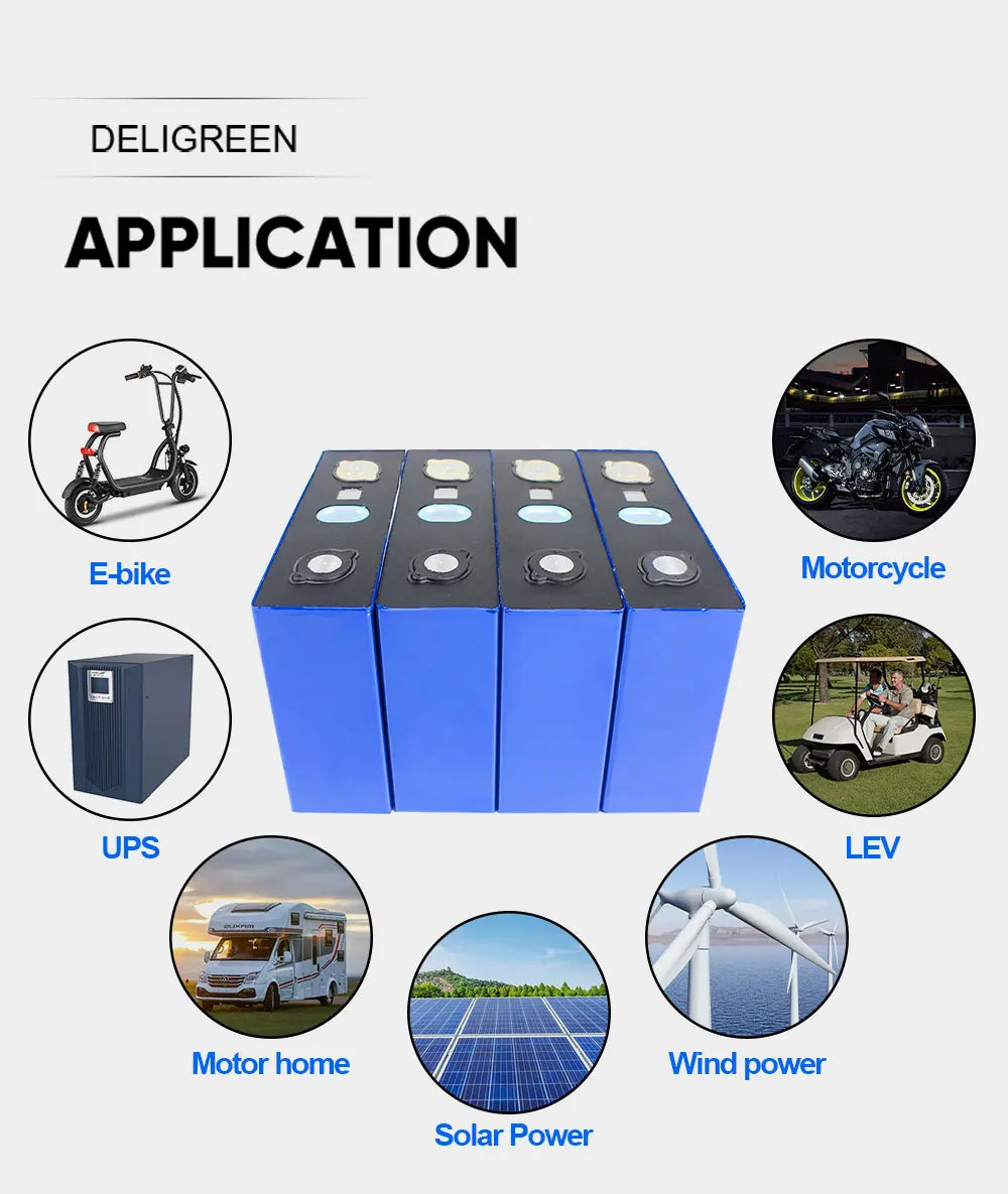 CALB LiFePO4 Battery Cells — Grade A Lithium Iron Phosphate Cells for DIY Battery Packs