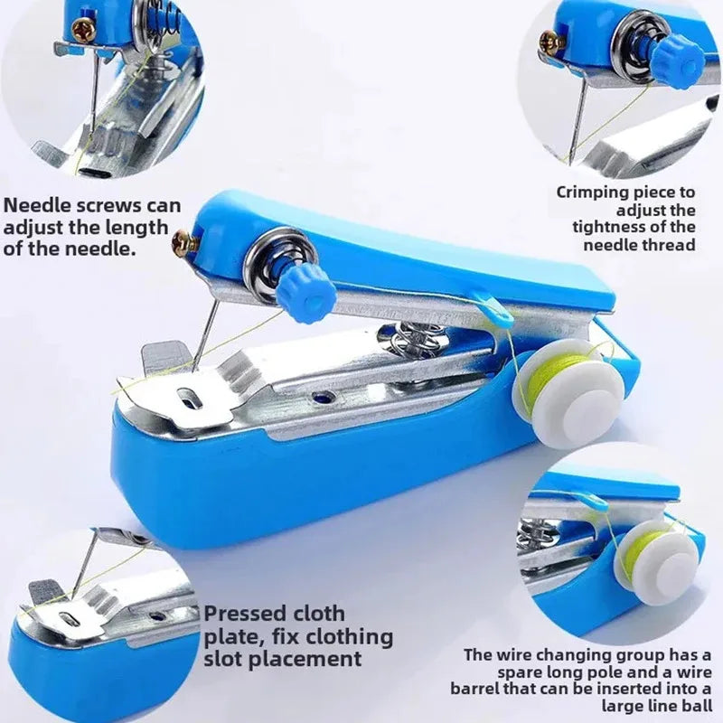 Portable Outdoor Sewing Machine — Travel Clothing Repair Tool