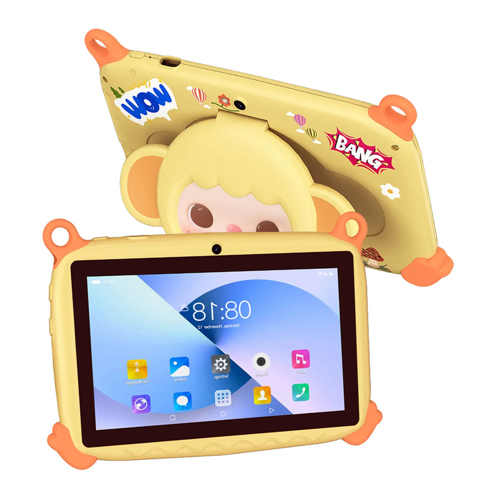 BDF 7" Kids Tablet – 4GB RAM, 64GB, Android 13, 5G Wi-Fi, 1280x800 IPS