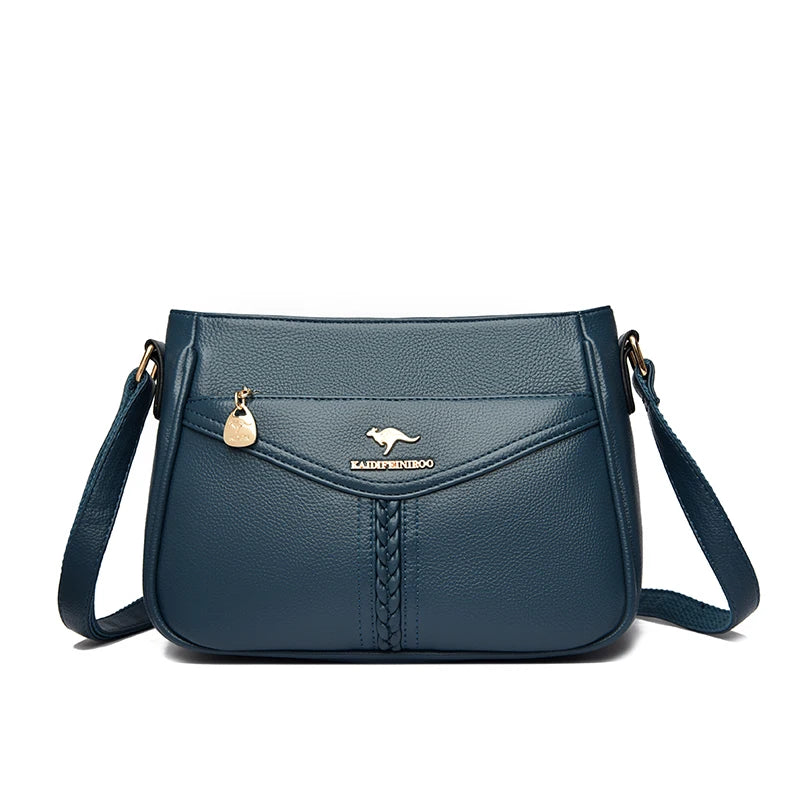 VANDERWAH Luxury PU Flap Shoulder Bag – Letter & Sequin Designer Crossbody Handbag for Women