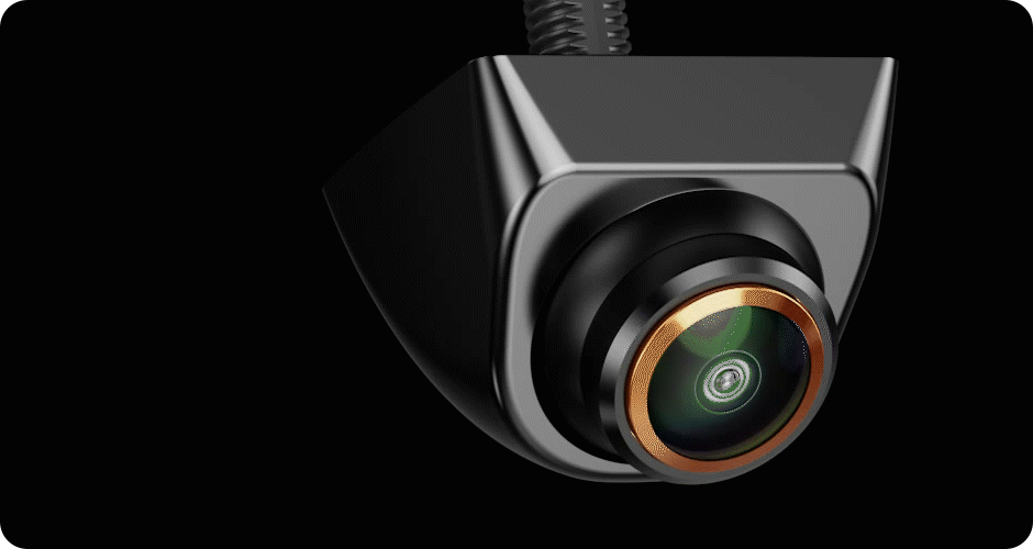 AHD 1080P Car Backup Camera – 170° Fisheye Lens, Night Vision, Waterproof | White, Black & Silver