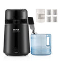 SucceBuy Water Distiller 4L — 750W Countertop Pure Water Purifier with Activated Carbon Filter