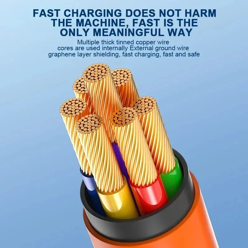 DAINU 120W 7A USB-C Fast Charge Cable – 180° Elbow Gaming Design, Liquid Silicone, 1m/1.5m/2m