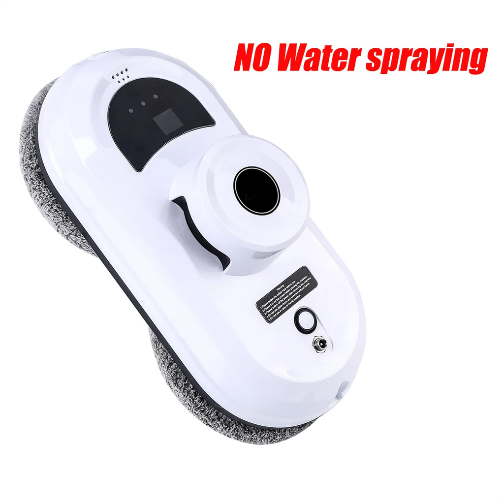 DIVEDEER Window Cleaning Robot – 5600PA Suction, Electric Spray & Fall Prevention Remote Cleaner