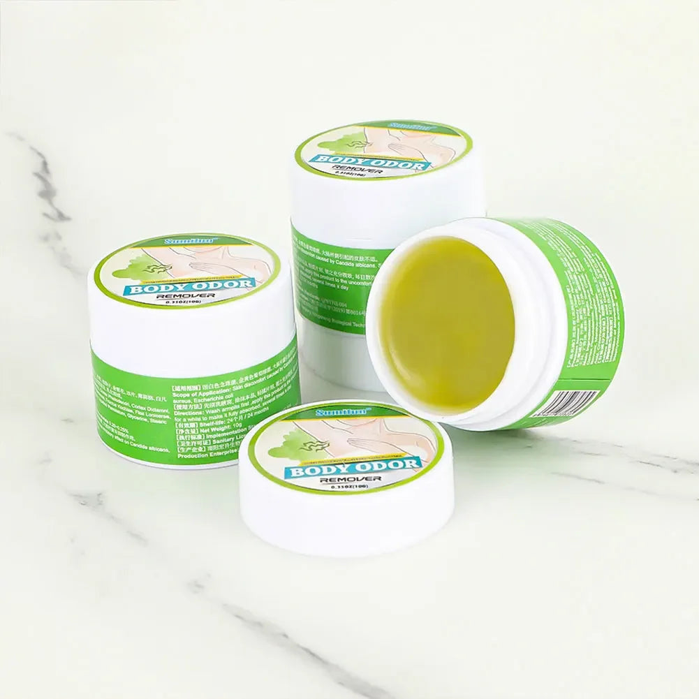 Underarm Odor Control Deodorant Cream 10g – Natural Plant Extract for Men & Women