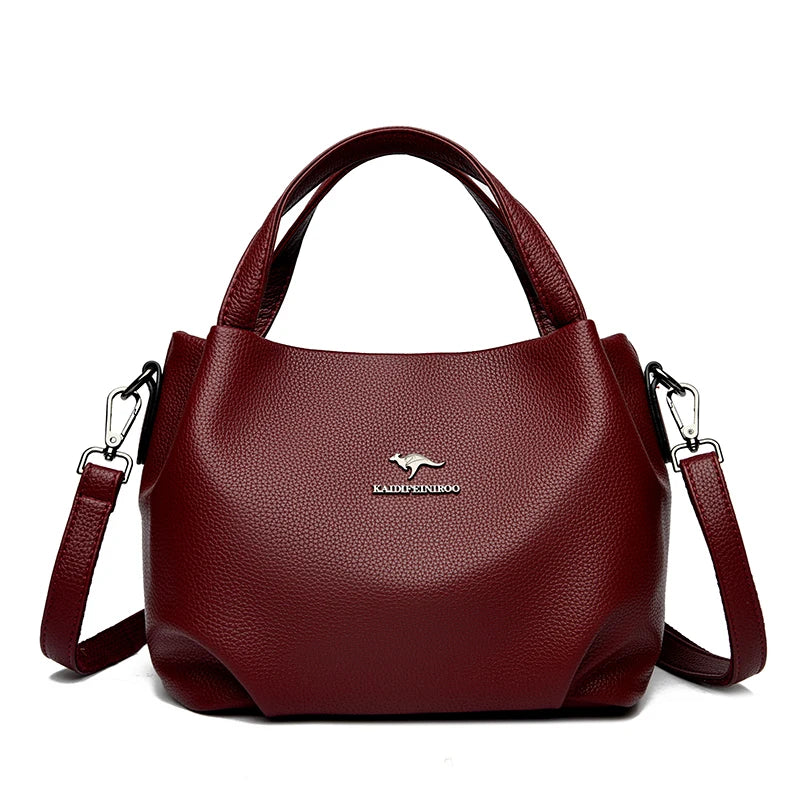 LUYIAIXI Luxury Letter Accent Crossbody Shoulder Tote – High Quality Designer Handbag for Women