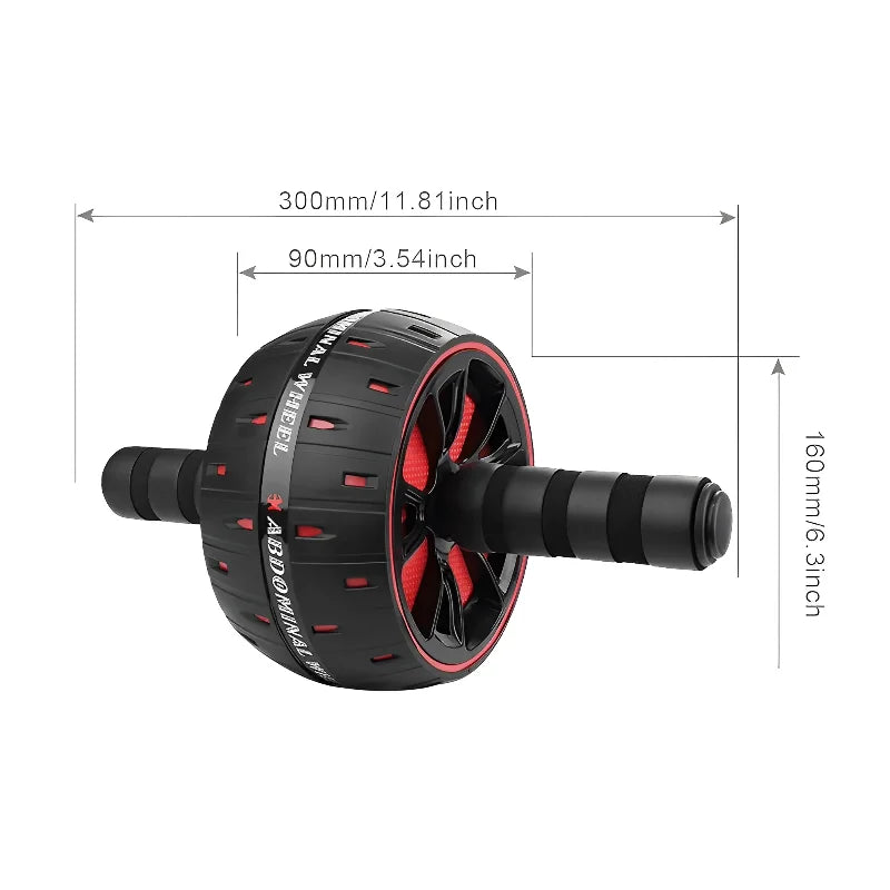Ab Roller Wheel – Core & Abdominal Workout Equipment for Home Gym, Men & Women Weight Loss