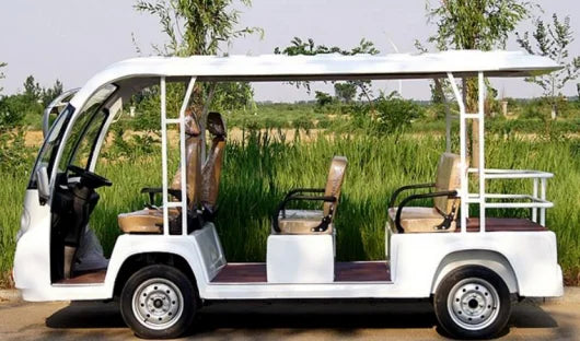 2026 Hot Selling 8-Seater 11-Seater Electric Four-Wheel Golf Cart Scenic Manor/Villa/Tourist Electric Bus