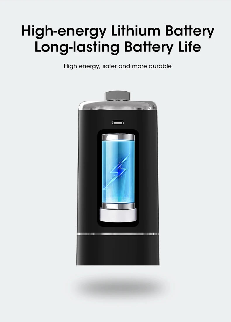 Mini Portable USB Water Dispenser Pump — Foldable Electric Bottle Pump for Home