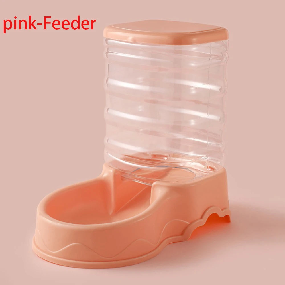 3.8L Automatic Pet Water Fountain & Food Dispenser