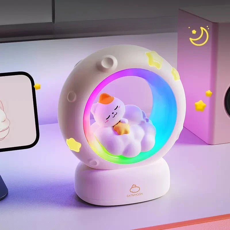 Animal Touch Night Light – Cat, Panda & Rabbit