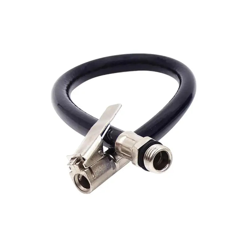 Tire Inflator Hose Extension with Locking Air Chuck