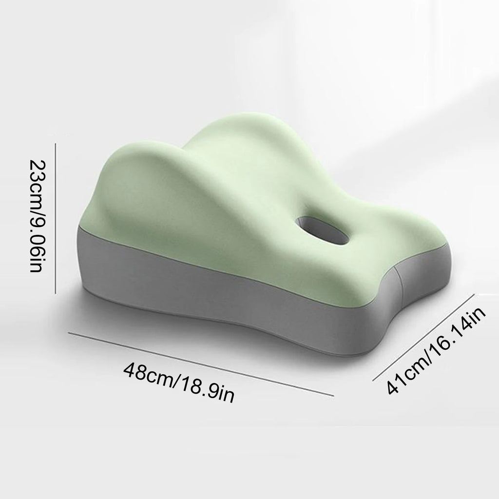 Ergonomic Wedge Bed Pillow — Memory Foam Support for Back, Neck & Waist Pain Relief
