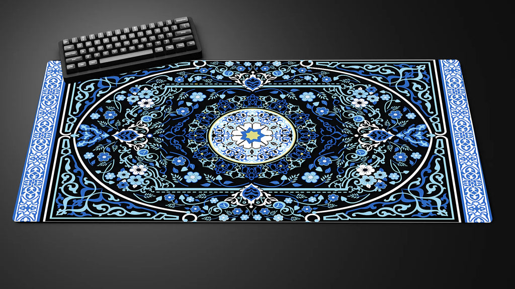 Persian Rug XXL Gaming Mouse Pad — Large Vintage-Style Desk Mat