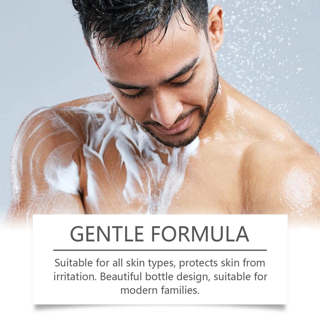 OceAura 2-in-1 Shampoo & Body Wash for Men – Moisturizing Scalp Cleanser & Hair Wash