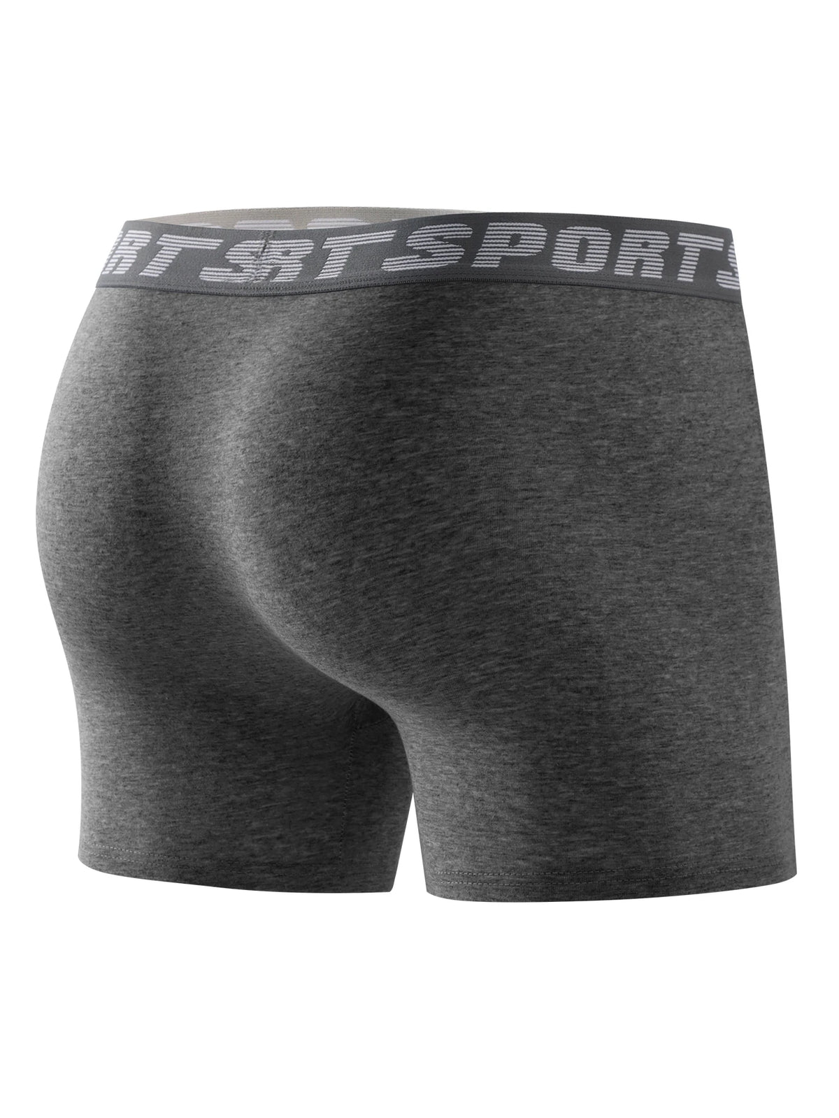 Men's Long-Leg Stretch Boxer Briefs, 8-Pack