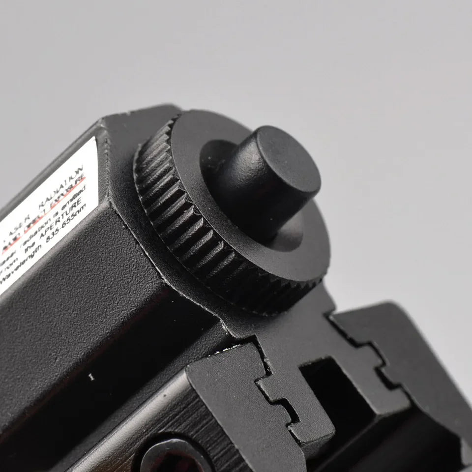 Mini Red Dot Laser Sight – Adjustable 635-655nm with 11mm/20mm Rail Mount