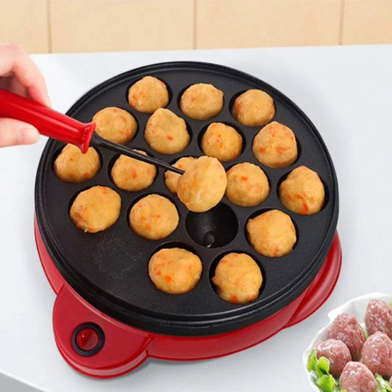 Electric Takoyaki Maker — Household Octopus Ball Grill Pan & Cake Baking Machine