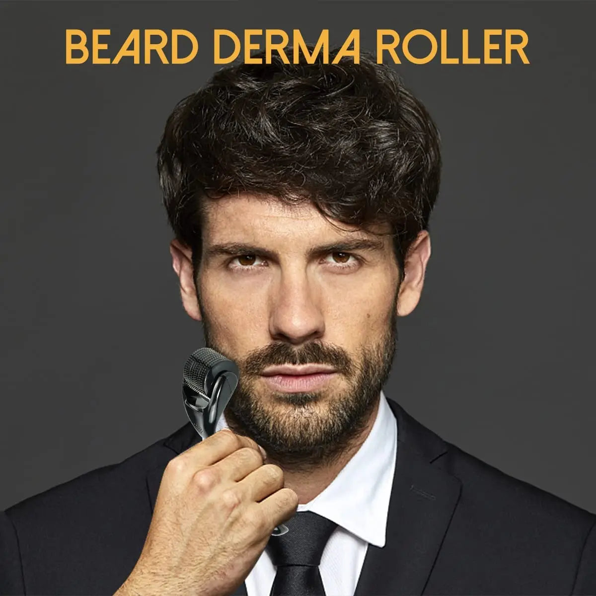 540-Needle Derma Roller — Microneedling for Face & Hair