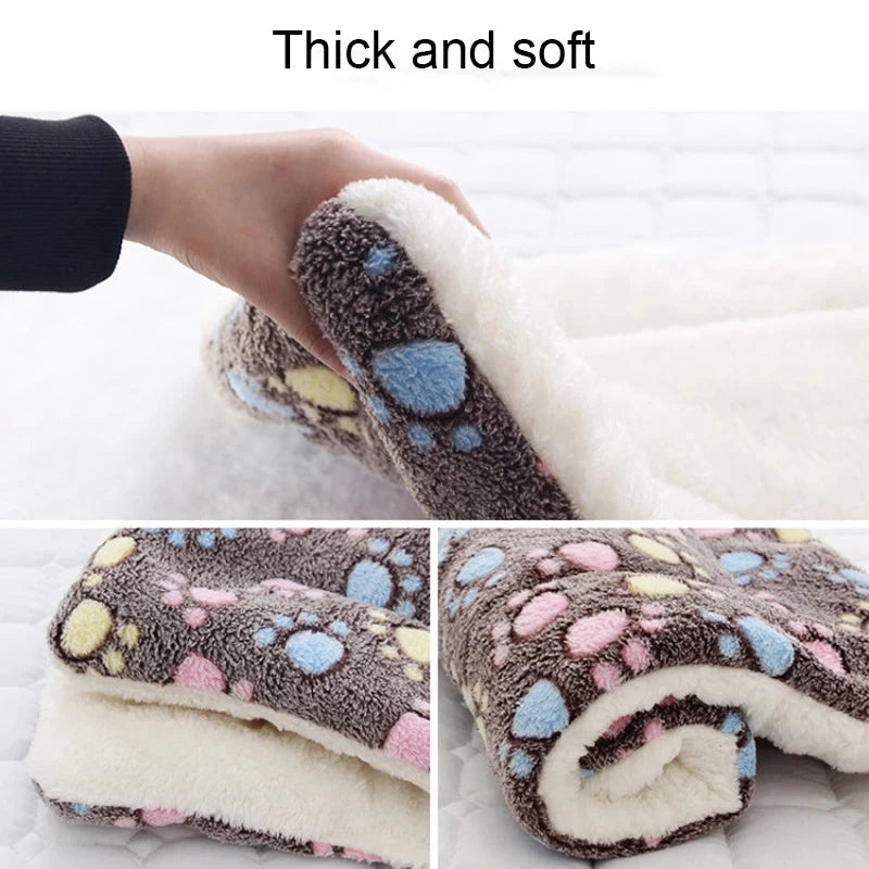 Flannel Pet Sleeping Mat – Soft Dog & Cat Bed Cushion, Puppy Sofa Mattress, Small to Large Dogs